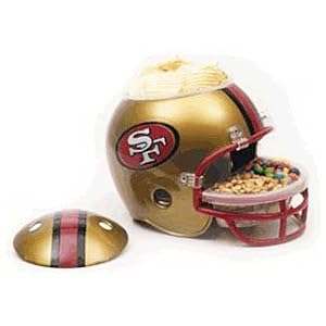 San Francisco 49ers NFL Snack Helmet by Wincraft