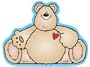 HEARTFELT BEAR NOTEPADS