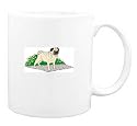 Mug with pug, dog, canine