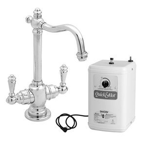 Westbrass Victorian Hot/Cold Water Kit D205H-50