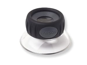 Carson Optical Lumiloupe 17.5X Power Magnifier