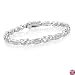 Sterling Silver 1.00 Carat Diamond Bracelet - 7.2