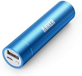 Anker® Astro Mini 3000mah Ultra-compact Portable Charger Lipstick-sized External Battery Power Bank with PoweriqTM Technology for Iphone 5s, 5c, 5, 4s, Galaxy S5, S4, S3, Note 3, Nexus 4, HTC One, One 2 (M8), Nokia Lumia 520, 1020- Blue
