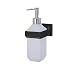 American Standard 2555.051.068 Town Square Soap/Lotion Dispenser with Frosted Glass Bottle, Blackened Bronze