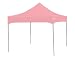 KD Majestic MF64Pink 8-Foot by 8-Foot Heavy Duty Aluminum Frame Indoor/Outdoor Portable Canopy, Pink