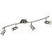 Bright 54944/17/15 Bullet 4 Bar Spotlight - Brushed Chrome