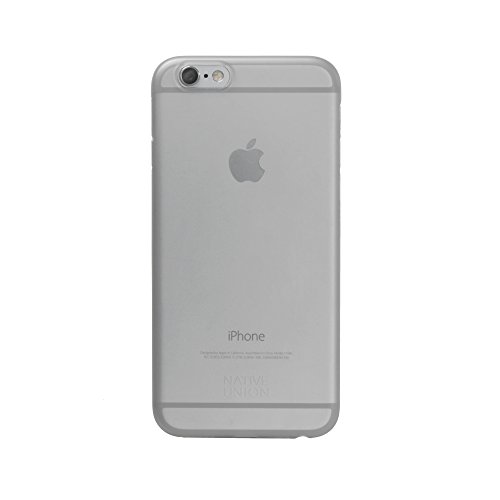Native Union CLIC Air Case for iPhone 6, iPhone 6s - Semi-Transparent Ultra Slim Protective Cover with Anti-Slip Texture (Clear)