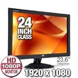 AOC 2436Vw 24" Widescreen HD Monitor