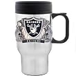 Siskiyou Sports Oakland Raiders 18 oz  NFL Stainless Steel Travel Mug