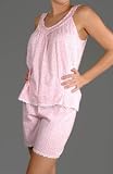 Carole Hochman Scattered Leaves Short Pajama set (181503)