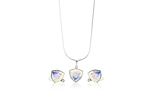 Laura Bruni Conjunto de cadena y pendientes