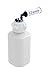 EZwaste System, 4L, HDPE, 83mm Cap, 4X 1/16? OD Tube Fittings, 4 HB & Filter