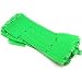 Bar & Event Removable 10-Stub Wristbands - Neon Green - Set of 100