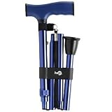 Can-Am Care LLC 005709-HUGO Comfort Grip Cane Blue