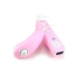 Shop4accessories Pink Silicone Skin Tough Rubber Case for the Nintendo Wii Remote & Nunchuk
