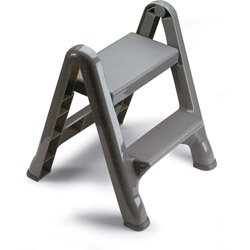 Rubbermaid Folding Two-Step Step Stool RCP4209CYL