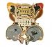 NFL Super Bowl 38 New England Patriots vs Carolina Panthers Pin
