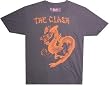 THE CLASH - Orange Dragon - Charcoal 30 Singles Cotton T-shirt