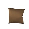 fleuresse Colours - Taie d'oreiller en coton �gyptien satin� uni zipp� - 80 x 80 cm (Import Allemagne)