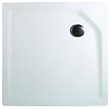Produkt-Bild: Schulte D6420080 04 Duschbecken extra-flach Quadrat ohne Sch&uuml;rze, B800 x T800 mm, Acryl, alpinwei&szlig;
