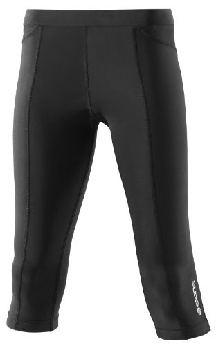 SKINS Womens Bio She Inspiration Capri Tights , Black/Black, FS