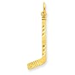 14k Hockey Stick Charm