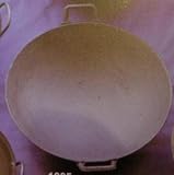 Wok 14/35.5cm Dia round base cast iron wok Guaranteed Quality
