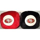 San Francisco 49Ers Fuzzy Dice