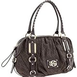 GUESS Brunette Medium Satchel (Grey)