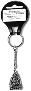 Buddha Keyring Solid Lead Free Pewter Made in the UK
