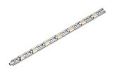 Titanium 24k Gold Plating Bracelet - 9 inches