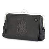 [コルボ] CORBO. equines(smalls)イクワインズ・スモール シリーズ iPhoneケース 付き がま口 二つ折り財布 1LE-0309 ブラック CO-1LE-0309-15