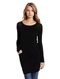 BCBGMAXAZRIA Women's Crista Long Sleeve Seamed Top