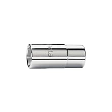 Beta 910AL 22mm Long 3/8" Drive Socket, 6 Point, with Chrome Plated
