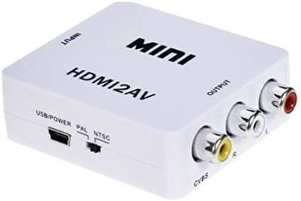 Sonado Mini Flexible HDMI to 3 RCA Audio Video AV CVBS HD TV Converter USB 720p/1080P