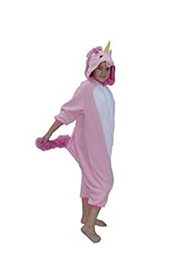 Pink Unicorn Kids Kigurumi (5-9 Years)