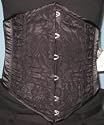 Living Dead Souls Black Corset with Steel Boning