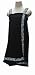Julie Black Scene Weaver Delight 29 by 59-Inch Coral Fleece Bath Wrap