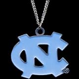 North Carolina Tar Heels - UNC Logo Pendant Chain Necklace - NCAA College Athletics Fan Shop Sports Team Merchandise