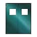 Door, Swinging, 8 Ft x 6 Ft, Forest Grn, PR