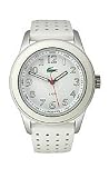 Lacoste Sport Collection Advantage Perforated Leather White Dial Women's watch #2000485