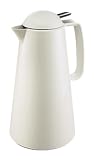 Produkt-Bild: Leifheit 27600 Isolierkanne Tondo 1 Liter wei&szlig;