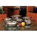 Wyndham House 12pc Stainless Steel Cookware Set