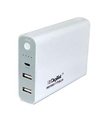 Digitek Instant Power DIP-10400 mah Power Bank with 2 USB outlets