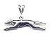 Sporting Goods : Greyhound Pendant Sterling Silver Jewelry