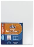 Elmer's Bi-fold Foamboard - White, 9 times; 12, Bi-fold Foamboard