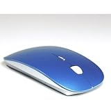 Cosmos Blue 2.4G RF optical wireless USB mouse for macbook 13" PRO AIR 11" DELL ACER SONY HP TOSHIBA+ Cosmos cable tie