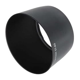 Dedicated (Bayonet) Lens Hood, for Canon EF 75-300mm f/4.0-5.6 USM, II, II USM, III & III USM Lenses, Canon EF-S 55-250mm IS Lens as Canon ET-60