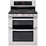 LG LDG3036ST Freestanding Gas Range, 30-Inch, Stainless Steel