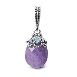 Carolyn Pollack Sterling Silver Amethyst Sincere Joy Charm
